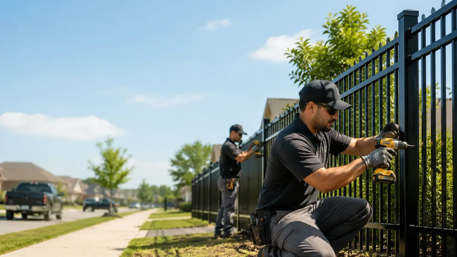Metal Fence Installation in Madison, IL